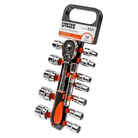 FASTER TOOLS Набор 14 шт. 1/2" 8-32 мм