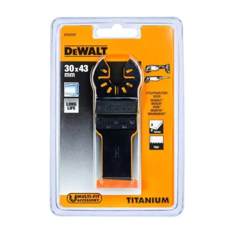 DEWALT DT20707QZ Titanium Metal Blade 43mmx30mm
