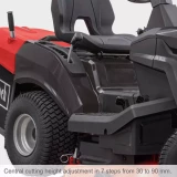 Zāles pļāvējs traktors TMR452-98H-RD 9.2kW 98cm ar savācējkasti Scheppach