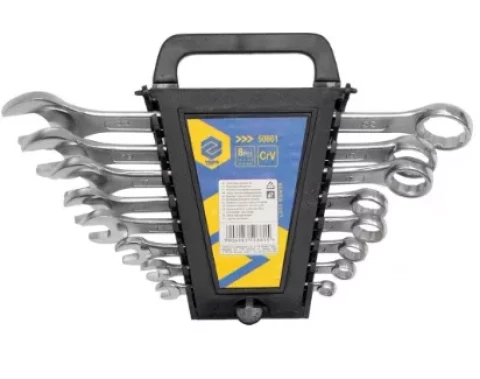 Komplekts atslēgu kombinēto  8gb 8-19mm plastmasas turētāj