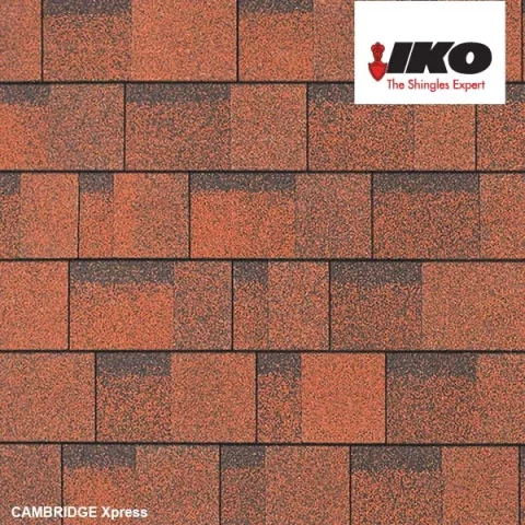 IKO Cambridge Xpress Riviera Red (55) 3.1m2/pack