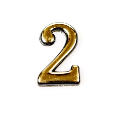 Numurs 2 brass