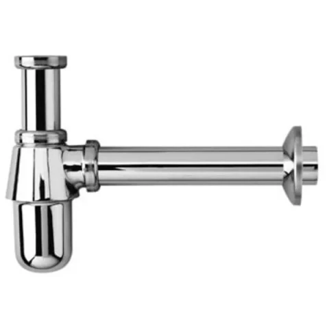 100674 Viega Pudeļsifons ar  izteci 11/4 x32 mis/hromēts