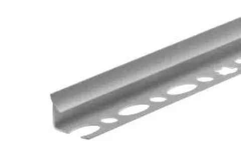 FLĪŽU LĪSTE PVC 9MM, Pelēka iekšējais stūris