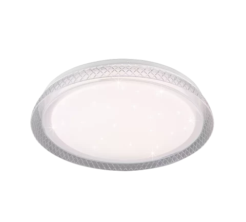 Griestu lampa TRIO Heracles LED 18W 2000lm 2700-6500K pults balta R62371100