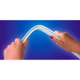 688-10 Shower curtain rod Flexi white DUSCHY