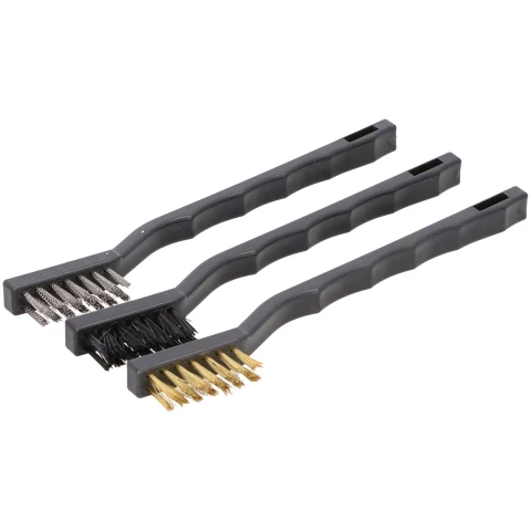 FASTER TOOLS Mini wire brush in set - 3pcs