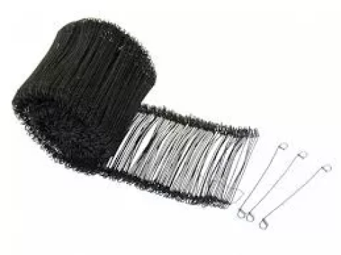 Binding wire + loops 120mm (package 1000pcs)