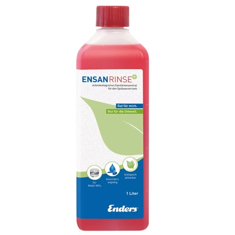 ENDERS Virsējā rezervuāra šķidrums 1L ENSAN RINSE, bio tualetēm