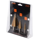Pakāpjveida urbju komplekts (D4-12 20 32mm) 3gab/iep, FASTER TOOLS 2533