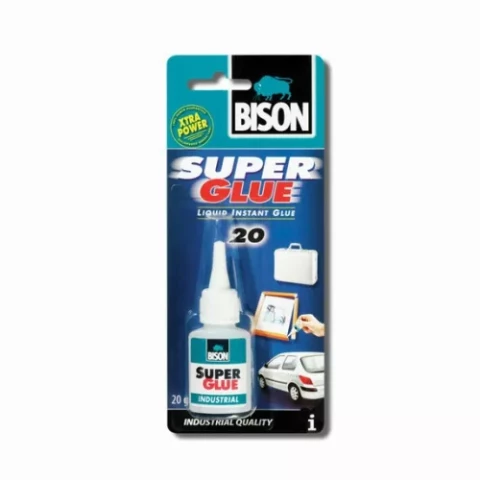 Bison SUPER GLUE INDUSTRY 20g супер-клей
