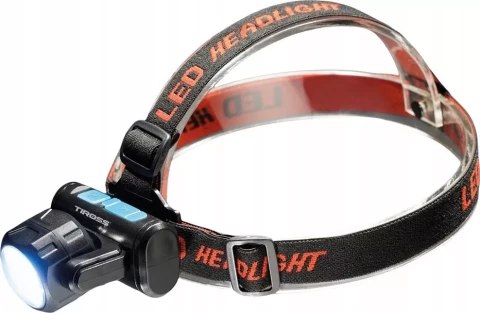 Head lamp Tiross LED 2W + 3W 120lm/150lm rechargeable TS-1960