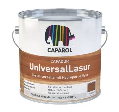 Caparol UniversalLasur 5L Защищающая от грибка и плесени лазурь для деревянных элементов для наружных работ