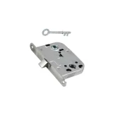 Mortice lock WC 2014 zinc