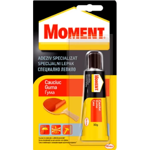 Henkel MOMENT Rubber 30ml Līme gumijas blister