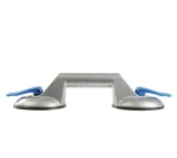 Присоска для стекла, держатель, 2 части, алюминий, до 60 кг, Veribor 602.421