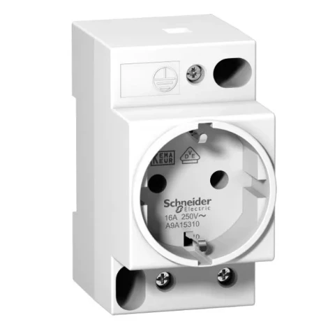 ROZETE DIN  2P+E 10/16A 250V  Schneider Electric