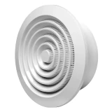 ventilation grille plastic, Ø125mm, ceiling