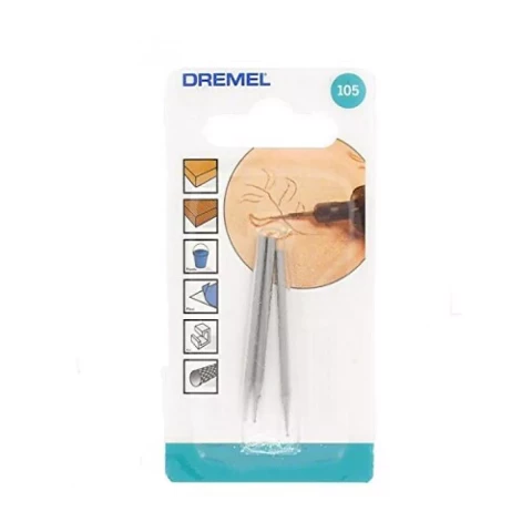 Dremel 26150105JA Engraving Bit ø 0.8 mm 3-Piece Set