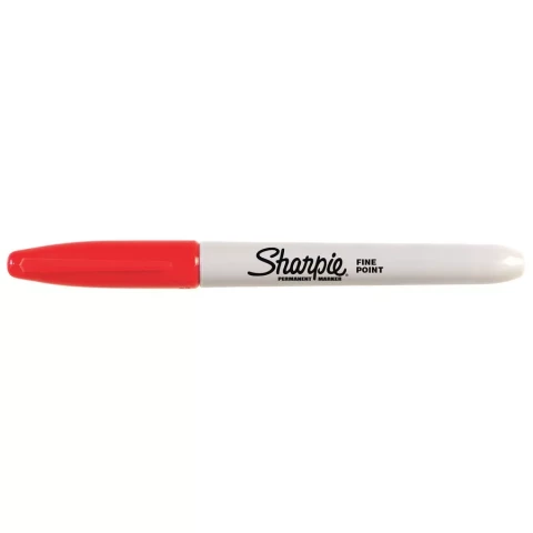 Marker Sharpie Fine red