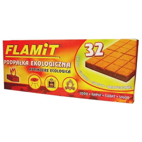 Aizdedzinātājs Flamit, brūns, 32gab. griliem ,krāsnīm, ugunskuriem xx