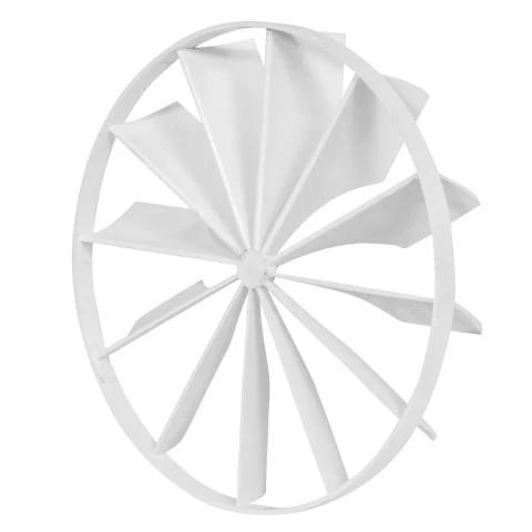 Fans back valve d125mm