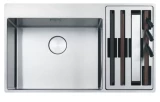 Franke izlietne BWX 220-54-27 A 860x510mm ner.tērauds, bļoda kreisā p. 127.0558.826