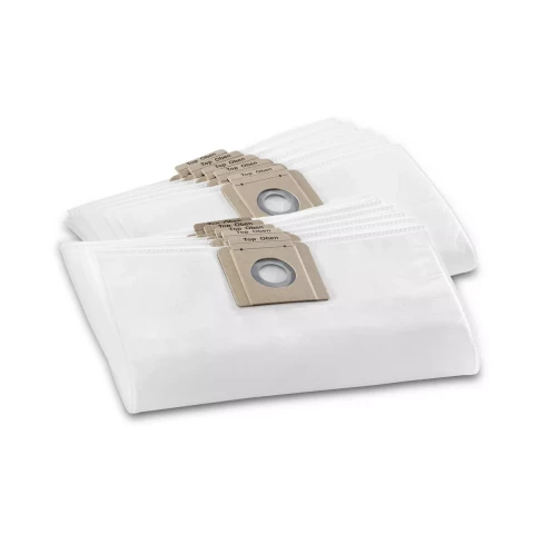 Putekļu sūcēja flīsa maisi T10/1 , T12/1 10gab/iep., KARCHER 6.904-315.0