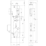 SLĒDZENES MEHĀNISMS IEKAĻAMS LAĶĒTS SUDRABS 3469514