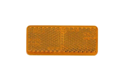 Oranžs kantains atstarotājs ar divpusēju līmlentu