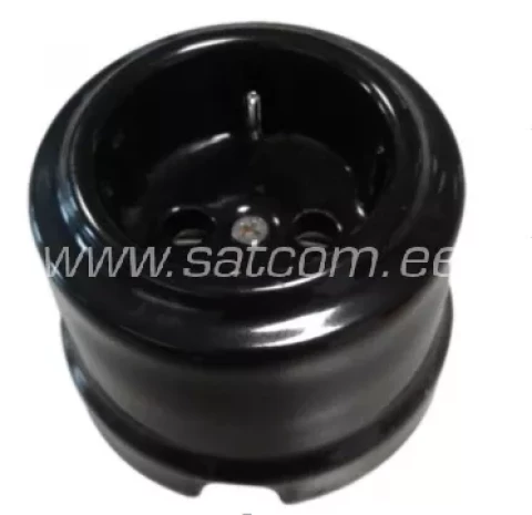 FENDE surface-mounted socket A / Z ceramic black