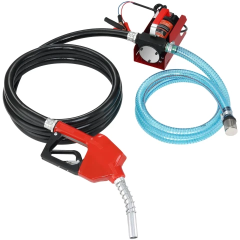 VEVOR Dīzeļdegvielas sūknis ar pistoli un 4m+2m cauruli 12V 37.8L/min DCFD40A