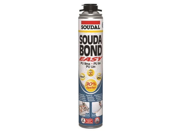 Soudal SOUDABOND EASY GUN 750ml poliuretāna līme pistolei