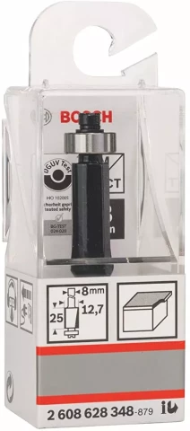 HM Выборная фреза 12,7/25,4 мм 8 мм, 2608628348