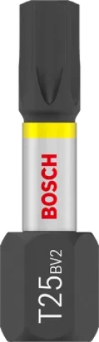 Uzgaļi PRO Impact T25 25mm 25 gab/iep. BOSCH 2607002806