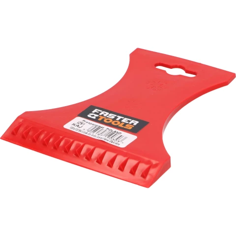 Ledus skrāpis, sarkans, FASTER TOOLS