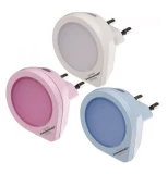 Nakts gaismeklis-rozete LED-3  ar sensoru NL01 1173180