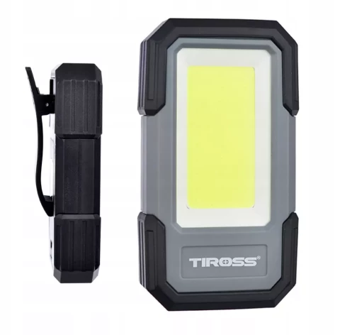 Lukturis multifunkcionās Tiross LED 3W COB 300lm 3XAAA