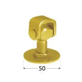 Domax регулируемая петля M16, желтая оцинковка 8420