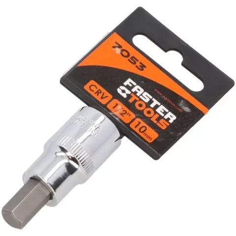 FASTER TOOLS Allen socket with pin 1/2" 8mm