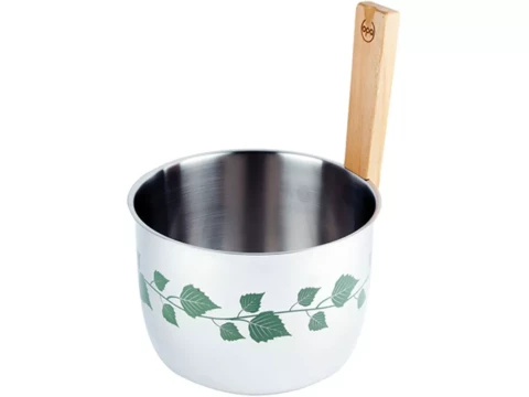 Lumo spainis saunai 5L, balts ar zīmējumu