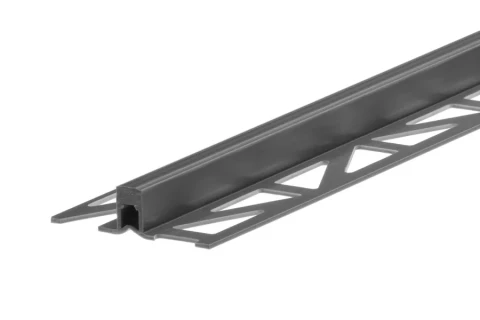 KOMPENSĀCIJAS ŠUVES PROFILS Augstums 12MM 2.5M pelēks