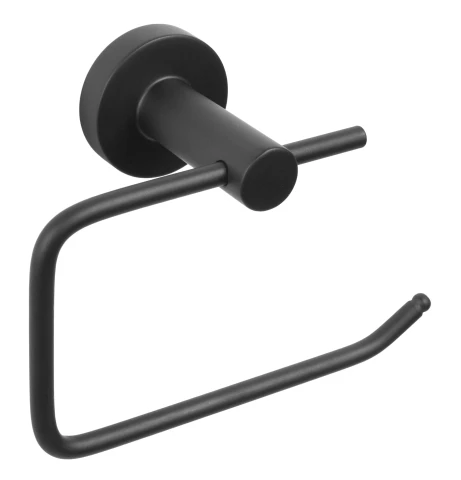 CARBON paper roll holder without lid, black