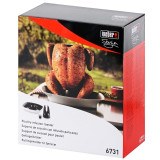 Deluxe Poultry Roaster Weber 6731    Fits 57cm charcoal barbecues and Q 3000 series