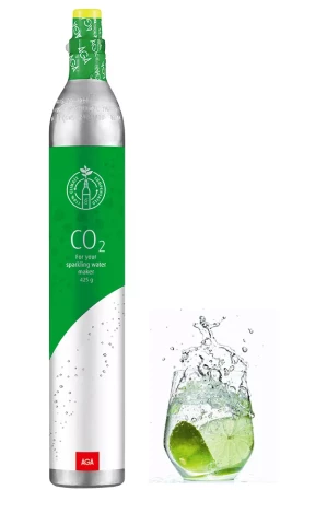 AGA tukšs gāzes balons/tara CO2 425g, bez gāzes