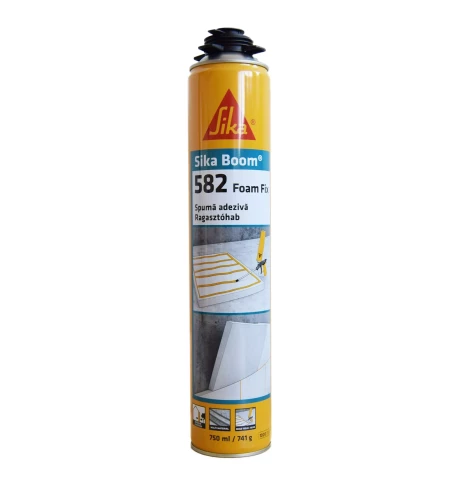 SikaBoom-582 Foam Fix 750 ml Līme/putas siltumizolācijas un citu materiālu līmēšanai