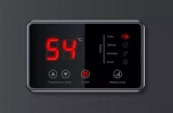 Thermex elektriskais ūdens sildītājs 50L horiz. melns, ID 50 H Shadow Wi-Fi, 858x263x474mm
