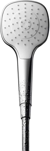 Ручной душ Hansgrohe MySelect E110 1 jet, balta/hroms HG26672400