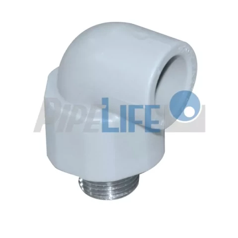 Līkums ar ār.vītni 90gr  20x1/2a PPR