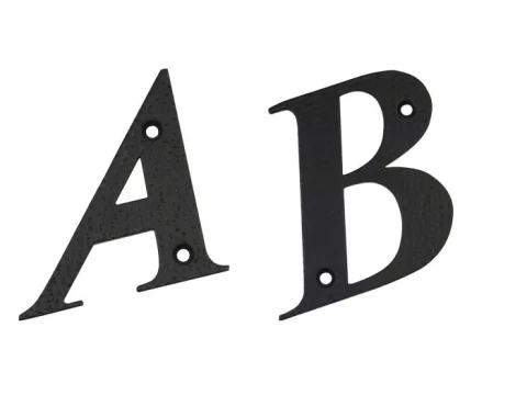 Burts F, melns, 100x97mm